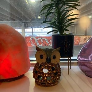 Urban Outfitters Owl candle holder